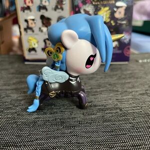 Tokidoki x Arcane League of Legends Unicorno Vinyl Figurine Jinx